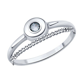 Кольцо SOKOLOV - Серебро 925, Топаз (арт. 92014568)