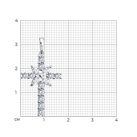 Подвеска Diamant - Серебро 925, Фианит (арт. 94-130-02085-1)