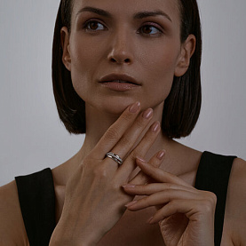 Кольцо SOKOLOV - Серебро 925, Фианит (арт. 94013769)