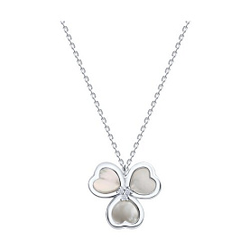Колье SOKOLOV - Серебро 925, Перламутр, Фианит (арт. 83070114)