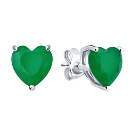 Серьги SOKOLOV - Серебро 925, Фианит (арт. 94027171-91)