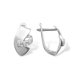Серьги EFREMOV - Серебро 925, Фианит (арт. 12100110127-501)
