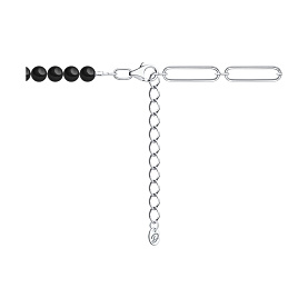 Колье Diamant - Серебро 925, Гематит (арт. 94-370-00036-1)