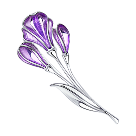 Брошь SOKOLOV - Серебро 925, Эмаль (арт. 94040222)