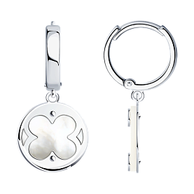 Серьги SOKOLOV - Серебро 925, Перламутр (арт. 83020288)