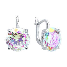 Серьги Diamant - Серебро 925, Фианит (арт. 94-120-01249-1)