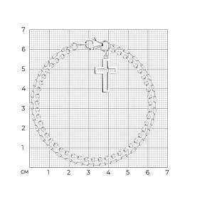 Браслет SOKOLOV - Серебро 925 (арт. 94051546)