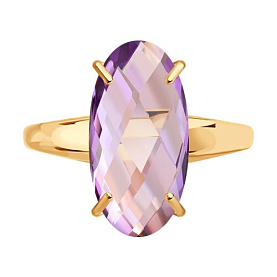 Кольцо Diamant - Золото 585, Аметист (арт. 51-310-03012-1)