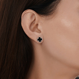 Серьги SOKOLOV - Серебро 925, Оникс (арт. 83020442)