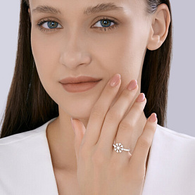 Кольцо Diamant - Серебро 925, Фианит (арт. 94-110-00084-1)