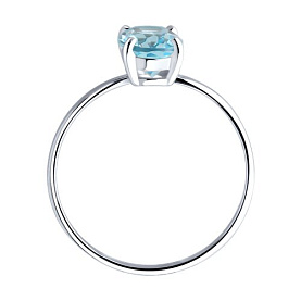 Кольцо SOKOLOV - Серебро 925, Топаз (арт. 92014647)