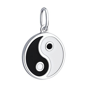 Подвеска SOKOLOV - Серебро 925, Эмаль (арт. 94032739)