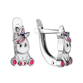 Серьги Talant - Серебро 925, Эмаль (арт. 13-79-0000-10580)