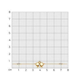 Браслет Diamant - Серебро 925, Фианит (арт. 93-150-01968-1)