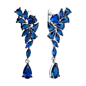 Серьги SOKOLOV - Серебро 925, Фианит (арт. 94026091)