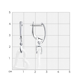 Серьги SOKOLOV - Серебро 925, Керамика (арт. 94025624)