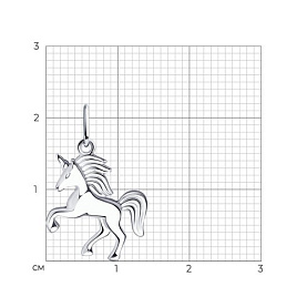Подвеска Diamant - Серебро 925 (арт. 94-130-01098-1)