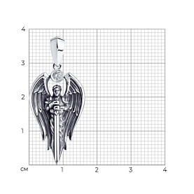 Подвеска SOKOLOV - Серебро 925, Фианит (арт. 95030280)