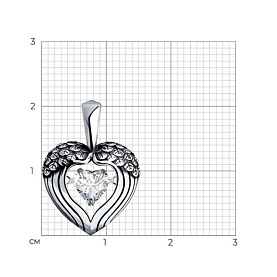 Подвеска Diamant - Серебро 925, Swarovski (арт. 95-130-01600-1)