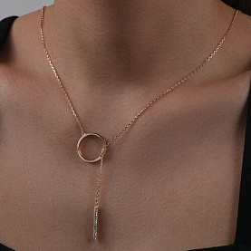 Колье Diamant - Серебро 925, Фианит (арт. 93-170-02030-2)