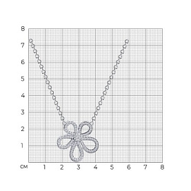 Колье Diamant - Серебро 925, Фианит (арт. 94-170-02420-1)