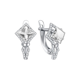 Серьги Talant - Серебро 925, Фианит (арт. 10-72-0001-23763)