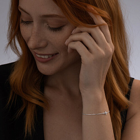 Браслет SOKOLOV - Серебро 925, Фианит (арт. 94050971)