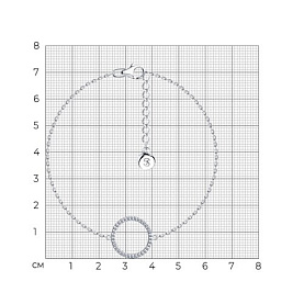 Браслет SOKOLOV - Серебро 925, Фианит (арт. 94050972)