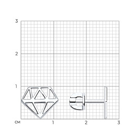 Серьги SOKOLOV - Серебро 925 (арт. 94025976)