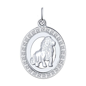 Подвеска Diamant - Серебро 925, Фианит (арт. 94-130-00148-1)