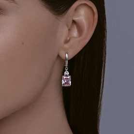 Серьги SOKOLOV - Серебро 925, Фианит (арт. 94026762)