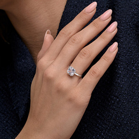 Кольцо SOKOLOV - Серебро 925, Фианит (арт. 94014864)