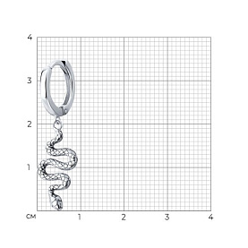Серьга SOKOLOV - Серебро 925 (арт. 94170313)