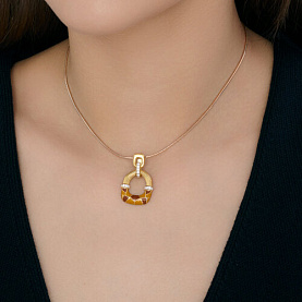 Подвеска Diamant - Серебро 925, Эмаль (арт. 93-130-00065-1)