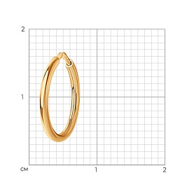 Серьга Diamant - Золото 585 (арт. 51-127-02601-1)