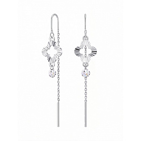Серьги POKROVSKY - Серебро 925, Фианит (арт. 0232432-00775)