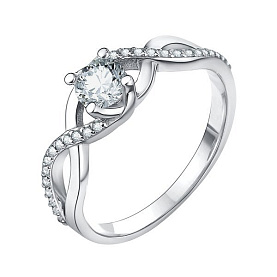 Кольцо Talant - Серебро 925, Фианит (арт. 20-72-0001-10488)