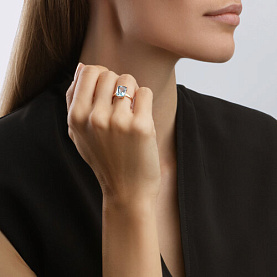 Кольцо SOKOLOV - Золото 585, Топаз (арт. 716472)