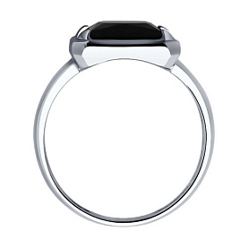 Кольцо Diamant - Серебро 925, Оникс (арт. 94-310-02122-1)