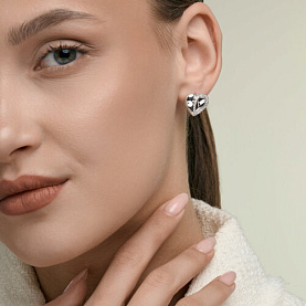 Серьги Diamant - Серебро 925, Фианит (арт. 94-120-00278-1)