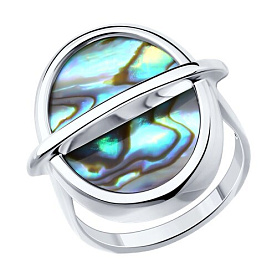 Кольцо Diamant - Серебро 925, Перламутр (арт. 94-310-01772-1)