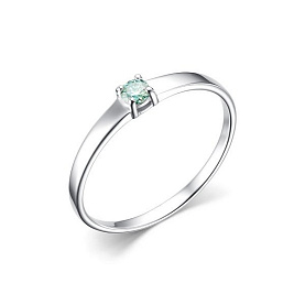 Кольцо Дар - Серебро 925, Синтетический муассанит (арт. К-3887рс1673)