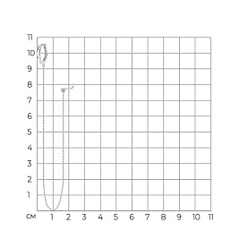 Серьга SOKOLOV - Серебро 925, Фианит (арт. 94170279)