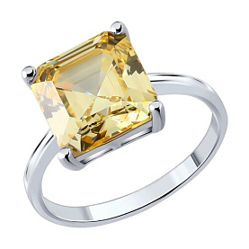 Кольцо SOKOLOV - Серебро 925, Фианит (арт. 94014915-91)