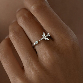 Кольцо SOKOLOV - Серебро 925, Фианит (арт. 94013221)