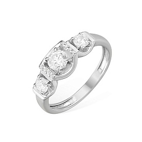 Кольцо EFREMOV - Серебро 925, Swarovski , Фианит (арт. 1010016994-501)