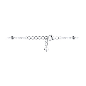 Браслет SOKOLOV - Серебро 925, Топаз, Фианит (арт. 92050168)