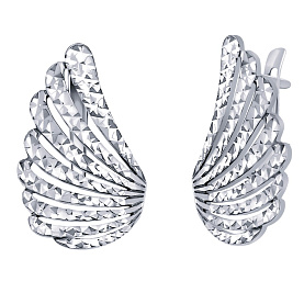 Серьги Атолл - Серебро 925 (арт. 20008а-925)