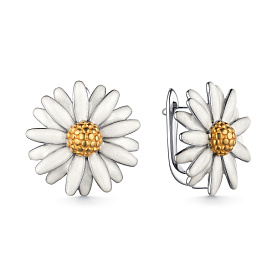 Серьги Мириада - Серебро 925, Эмаль (арт. 901022612)