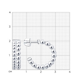 Серьги SOKOLOV - Серебро 925 (арт. 94027139)
